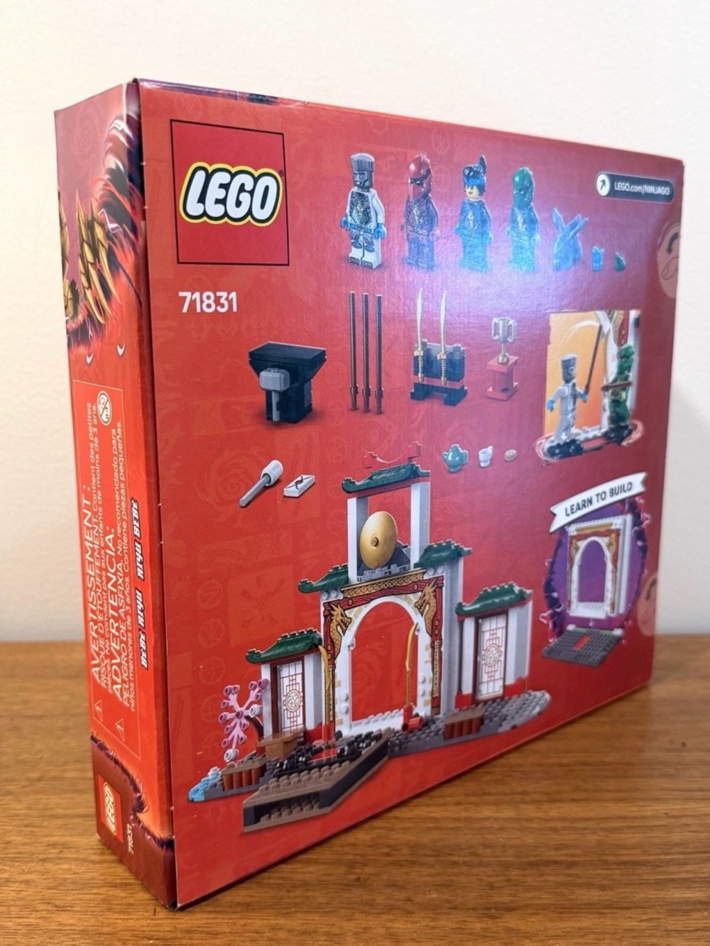 NIB LEGO NINJAGO Ninja Spinjitzu Temple (71831) - Picture 3 of 3